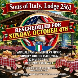 Annual Family Member Picnic