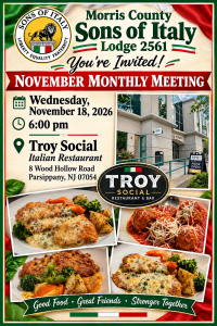 Monthly General Meeting